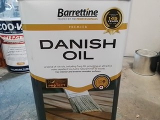 Barrettine Danish Oil 5L