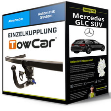 Abnehmbare Anhängerkupplung für MERCEDES GLC SUV 06.2015-05.2019 Typ X253 TowCar Abnehmbare Anhängerkupplung für MERCEDES GLC SUV 06.2015-05.2019 Typ X253 TowCar