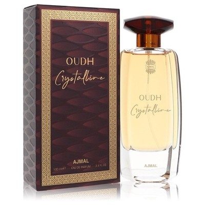 Oudh Crystalline by Ajmal Eau De Parfum Spray 3.4 oz / e 100 ml