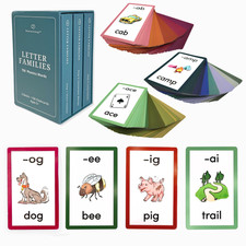 Phonics Flashcards - Brainstrong Letter Families Box Set - Ages 5-7