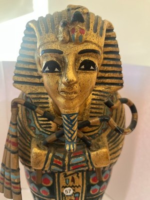 Ägyptische Statue Tutanchamun Geschichte Altägypten Artefakt Ornament