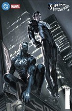 SUPERMAN SPIDER-MAN #1 CVR G SUPERMAN BLACK &...