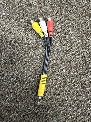 AV Male to 3 RCA Female Cable Video Component AV Adapter Cable SKU:P