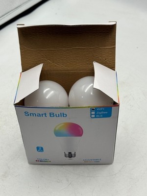 Avatar Smart Bulb 2 Pack RGB WiFi ZigBee BLE 2700-6500K E26 Color Temp