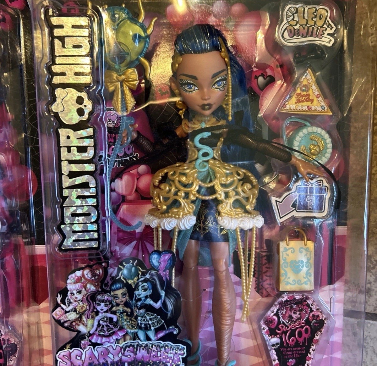 NIB Monster High Scary Sweet Birthday Cleo 2025 Release | eBay