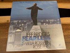 Fearless Laserdisc Still Sealed Widescreen Edition. Jeff Bridges, Rossellini
