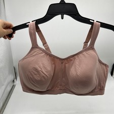 Breezies Comfort Zone Full Coverage Underwire T-Shirt Bra Rose Mauve, 44 C