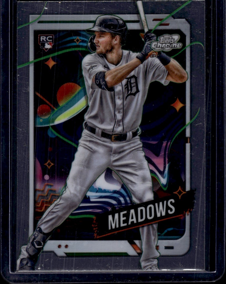 2024 Topps Chrome Cosmic #127 Parker Meadows Detroit Tigers Rookie