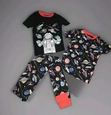 MEMBERS MARK BOYS FAVORITE PAJAMAS 3 PIECE OUTERSPACE PLANETS