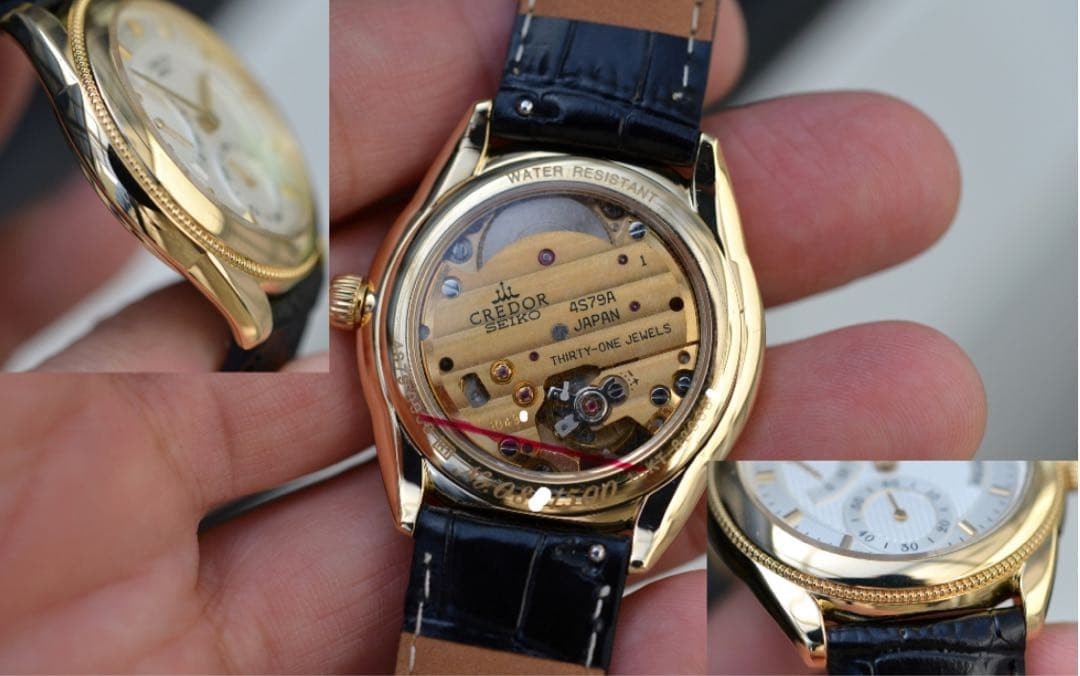 Seiko Credor GBAY992 4S79 K18YG 18K Gold Chronometer Limited 500
