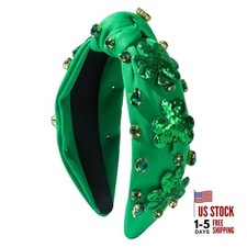 St.Patrick's Day Headband for Women Green 1 Count Pack of 1 13.st green