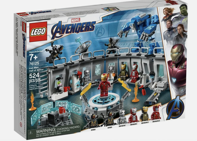 LEGO Super Heroes Avengers - Iron Man Hall of Armor 76125 - New & Sealed. OK