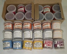 JADVICK Napier RARE Lot Of 30 BASKETRY Crafting REED DYE POWDER New NOS