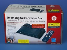 GE General Electric DTV Smart Digital To Analog TV Converter Box Model 23333 NEW