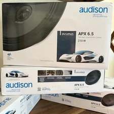 Audison Prima APX 6.5" (16,5 cm) Two-Way Coaxial Car Speakers - NEW (Pair)