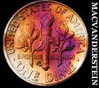 1961-D Silver Roosevelt Dime - Choice Gem Brilliant Unc  Super Color  #K2511