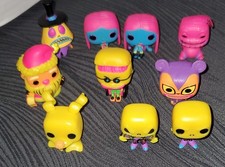 Funko Pop Black Light Nightmare Before Christmas Mini Figurines LOT OF 10 Disney