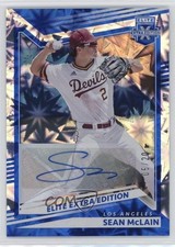 2022 Panini Elite Extra Edition Blue /20 Sean McLain #165 2y0