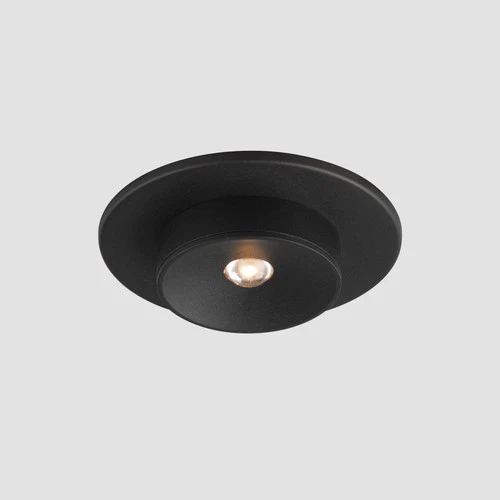 Maxim 86211 Caldera 6"W LED Flush Mount Ceiling Fixture - Black - Picture 5 of 7
