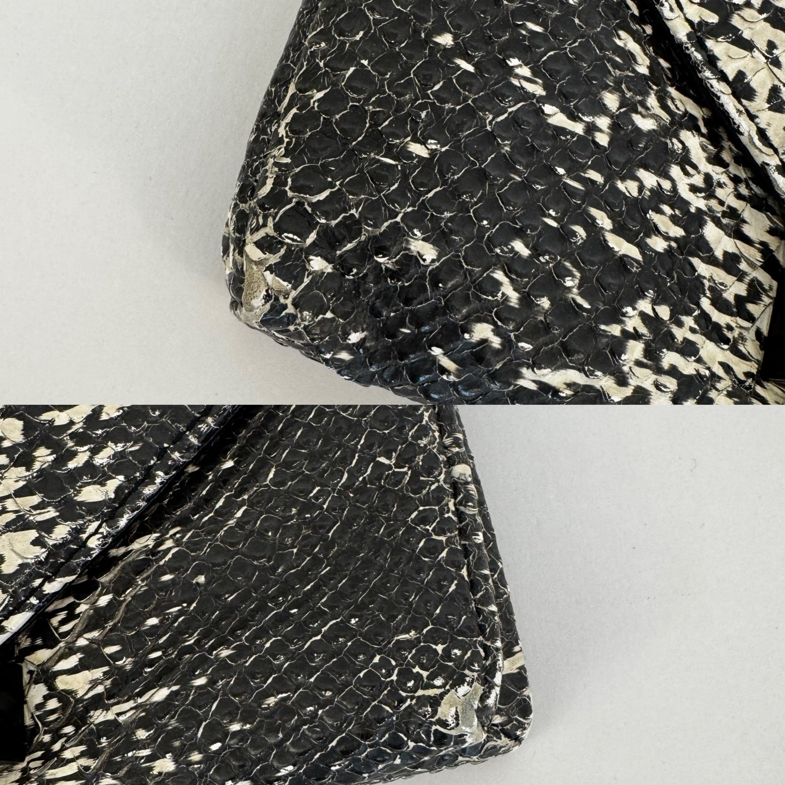 Loeffler Randall Snake Python Embossed Crossbody … - image 11