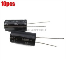 10pcs Electrolytic Capacitor 1000Uf 50V 105C 13X21MM New Ic tt zc
