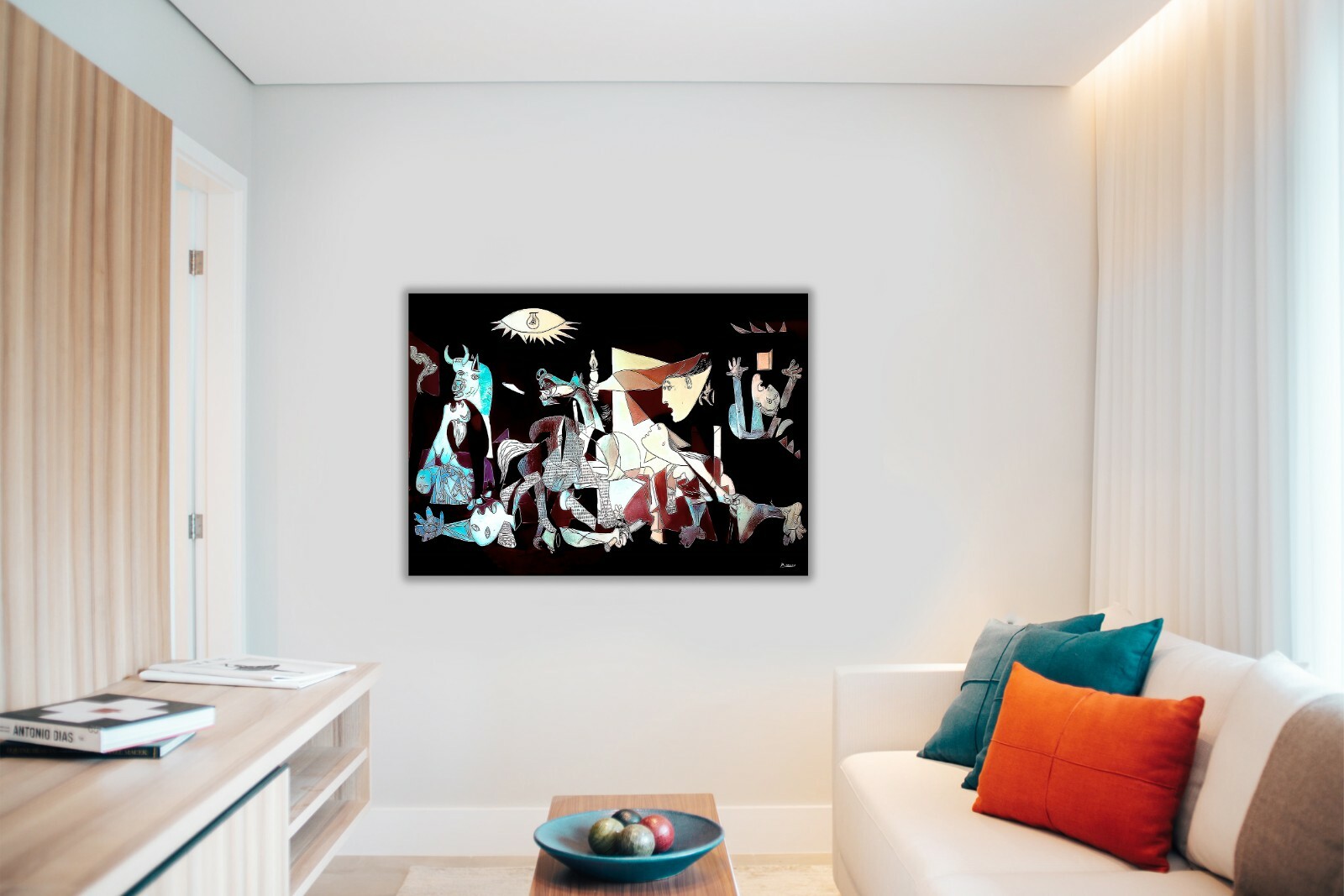 Pablo Picasso Guernica CUBISM CANVAS PAINTING ART PRINT WALL 482xxx - Picture 4 of 9