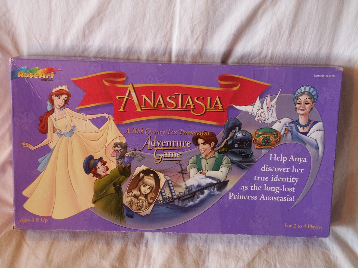 Anastasia Adventure Game 20th Century Fox 1997 Rose Art - Near