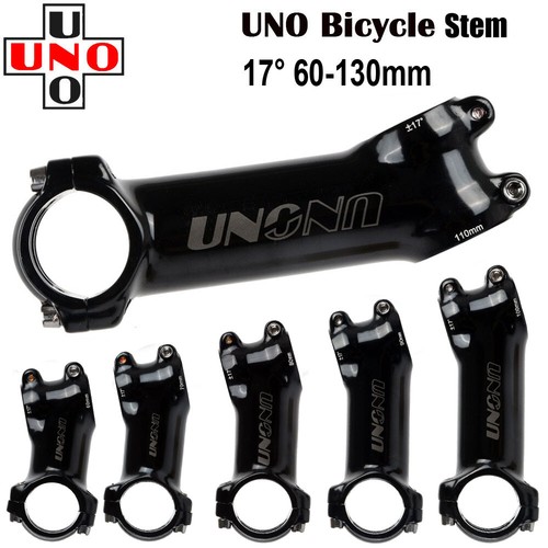 UNO 7° 17° 35° Bike Stem 31.8*60-130mm MTB Mountain Road Bicycle Handlebar Stem - Picture 50 of 75