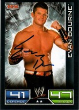 Evan Bourne Matt Sydal WWE 2008 Topps ECW Wrestling Trading Card AEW Slam Attax