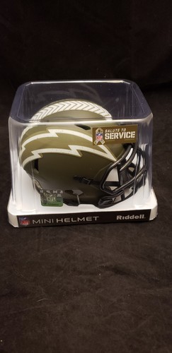 LOS ANGELES CHARGERS SALUTE TO SERVICE 2022 REPLICA MINI HELMET NFL ...