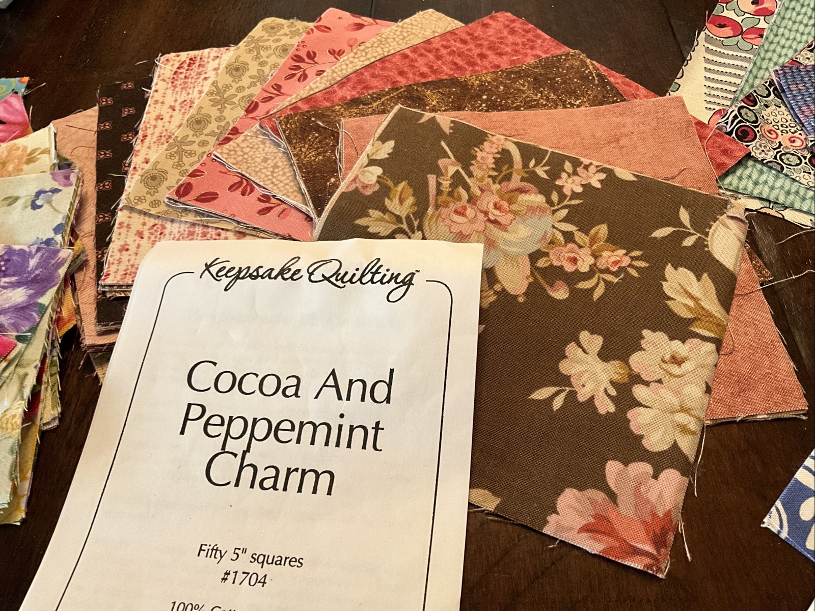 Lot Of Three Keepsake Quilting 5" Quilt Squares Charm Packs eBay