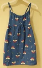 NWT Hanna Andersson Blue Rainbows & Stars Sun Dress Girl's Size 90 / 3T