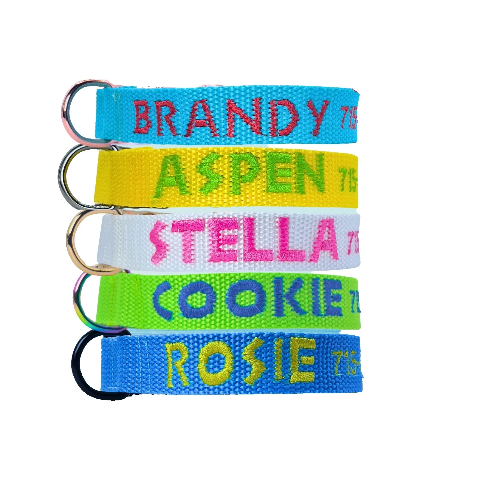 Handmade Nylon Standard Dog Collar Dog Collars