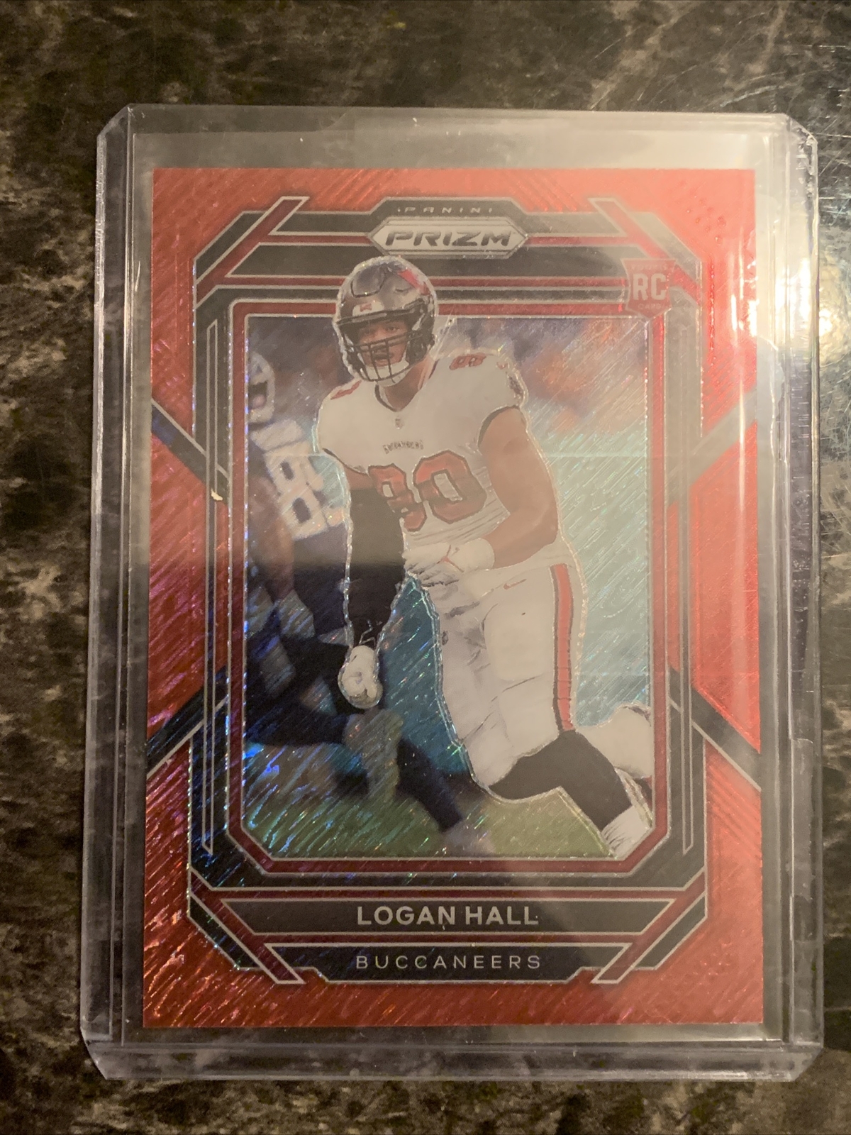 Logan Hall Panini Prizm #381 Base