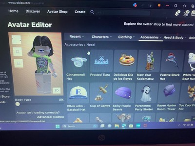 Roblox Avatar Page - Read Description