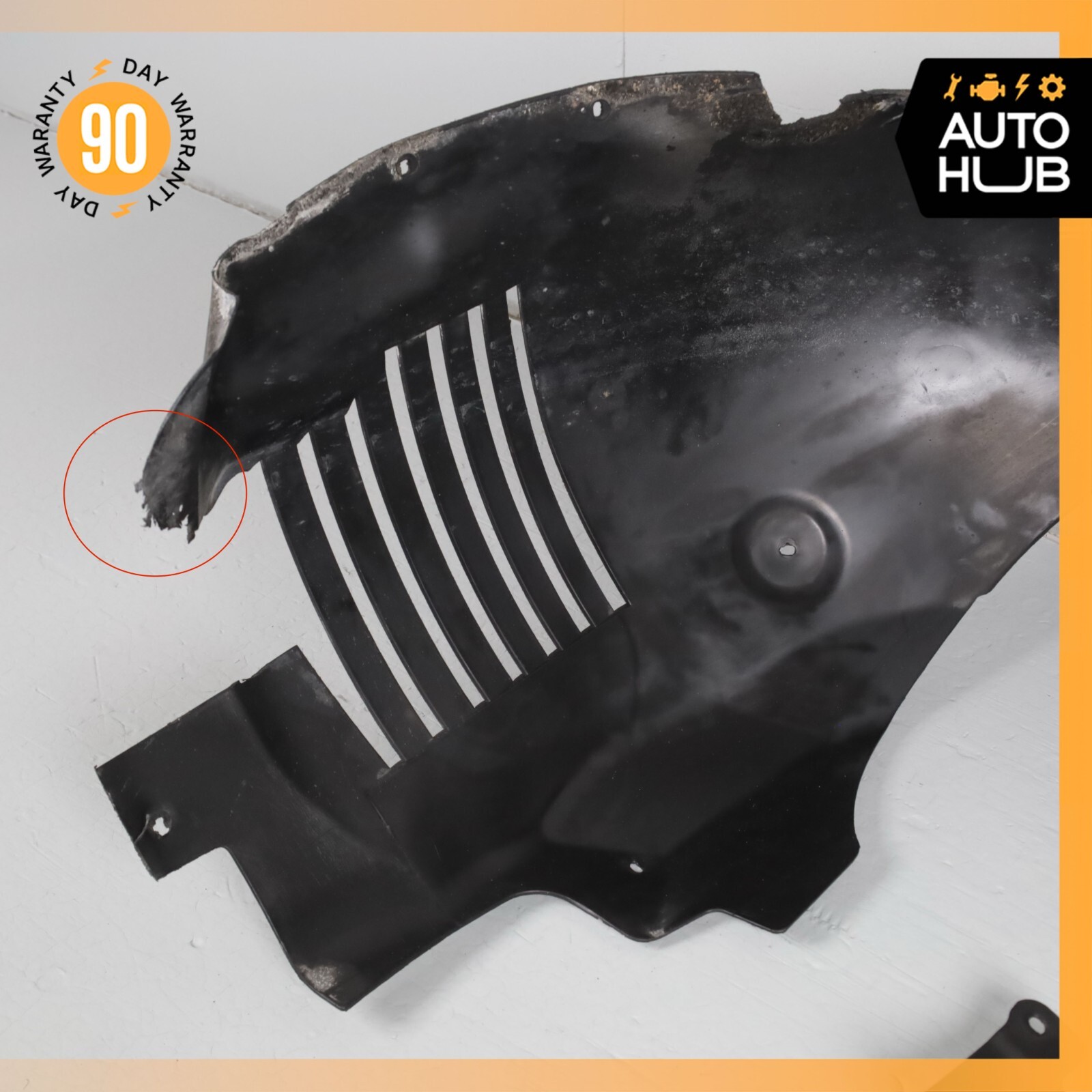 Bentley Continental GT Coupe Front Left Side Fender Liner Splash Shield OEM 96k
