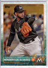 2015 Topps #577 Henderson Alvarez NM Near Mint Marlins ID:25073