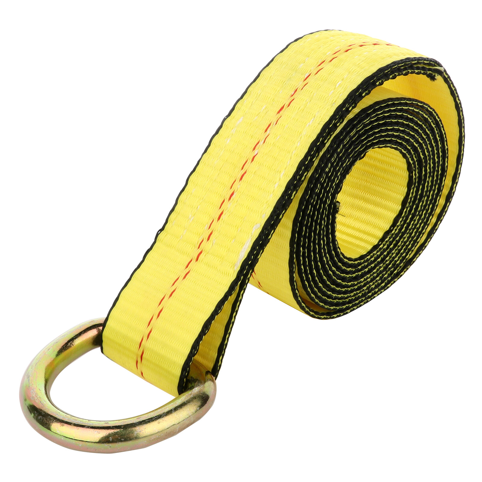 8' Lasso Straps Tire Wheel Tie Down Yellow Car Hauler Tow Truck Dolly