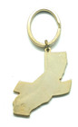 Vintage California Map L.A. San Diego S.F. Sacramento Keyring Keychain — photo 2