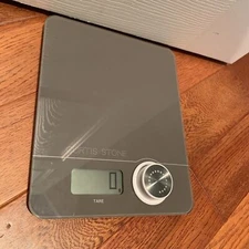 Curtis Stone ~ KITCHEN WEIGHT SCALE ~ BATTERY FREE TECHNOLOGY