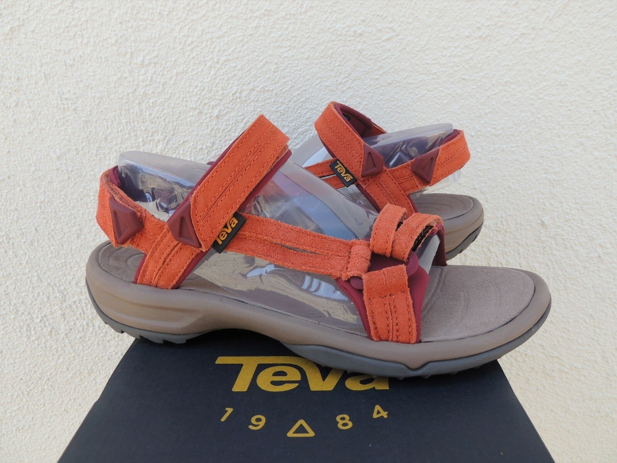 TEVA TERRA FI LITE LANGUOSTINO SUEDE STRAPPY SPORT SANDALS, US