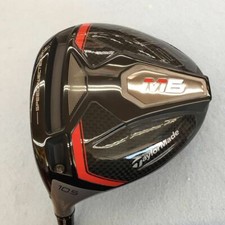 Golf Driver 1W Left handed Taylormade M6 US Atmos Black 6 10.5 Flex S w/Cover