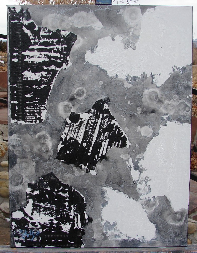 Modernist ABSTRACT PAINTING Expressionist MODERN Art PURITY by FOLTZ eBay