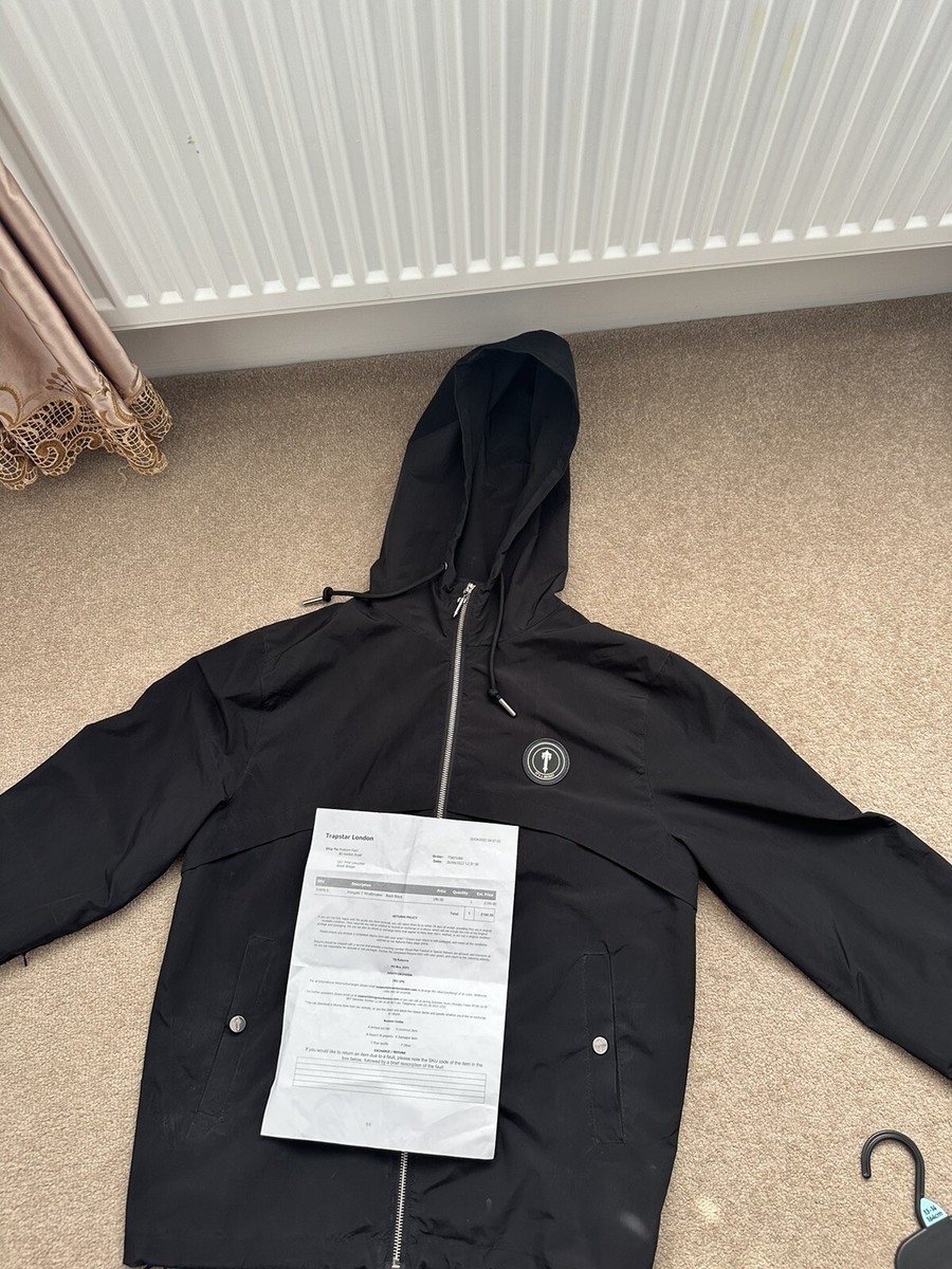 Trapstar Irongate T Windbreaker Black Small ✓ | eBay