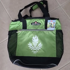 Igloo Maxcold green black insulated Durable Tote Soft Sided Cooler new