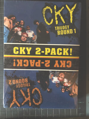CKY 2 Dvds Rare OOP bam Jess MARGERA Raab Ryan Dunn Rakeyohn Dico Shitgoose