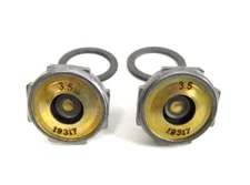 Genuine HOLLEY 125-35 -2 (Pair) Holley Carburetor 3.5" Power Valve & Gasket