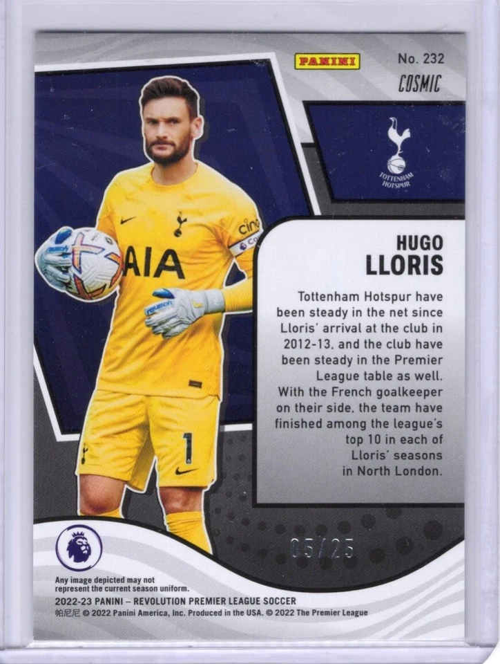 2022-2023 Panini Revolution Hugo Loris Cosmic /25 #232 - Image 2 of 2