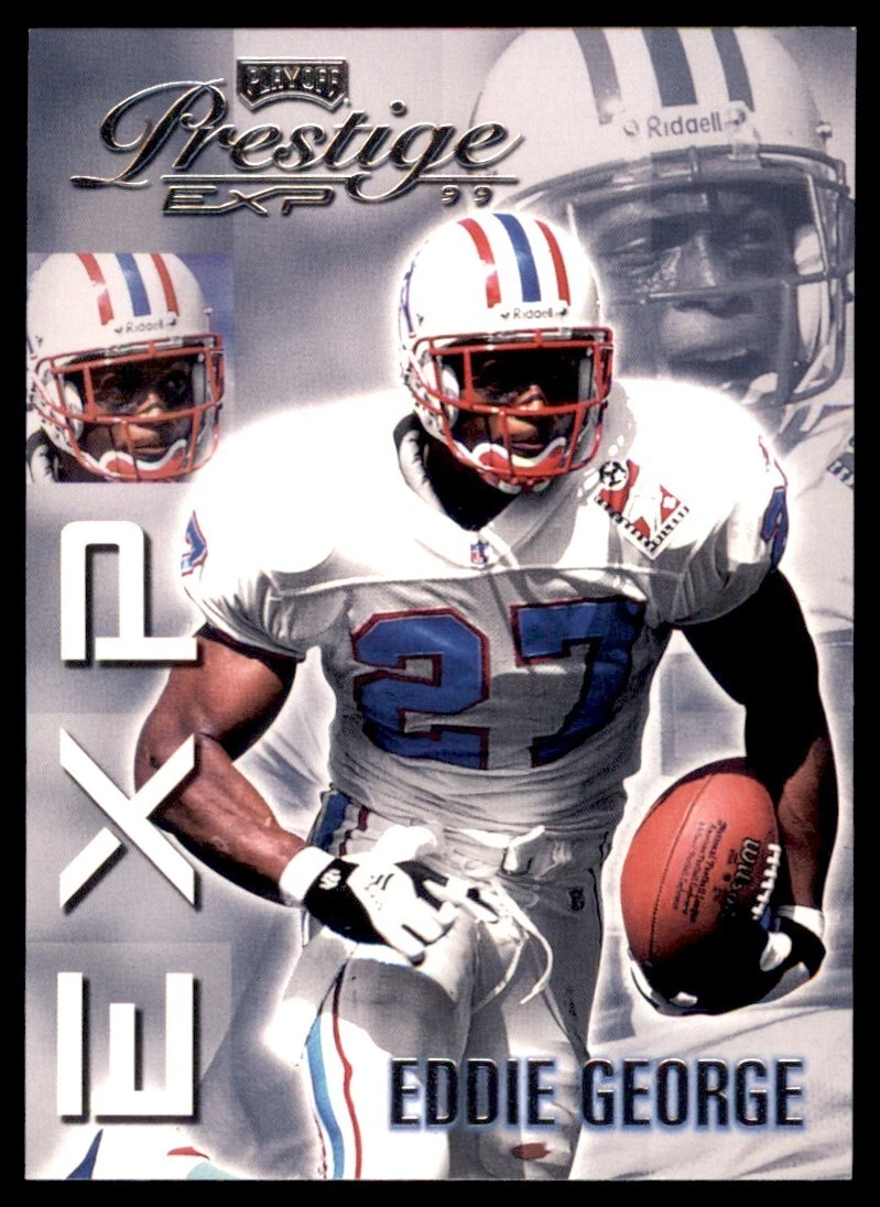 Eddie George trading card