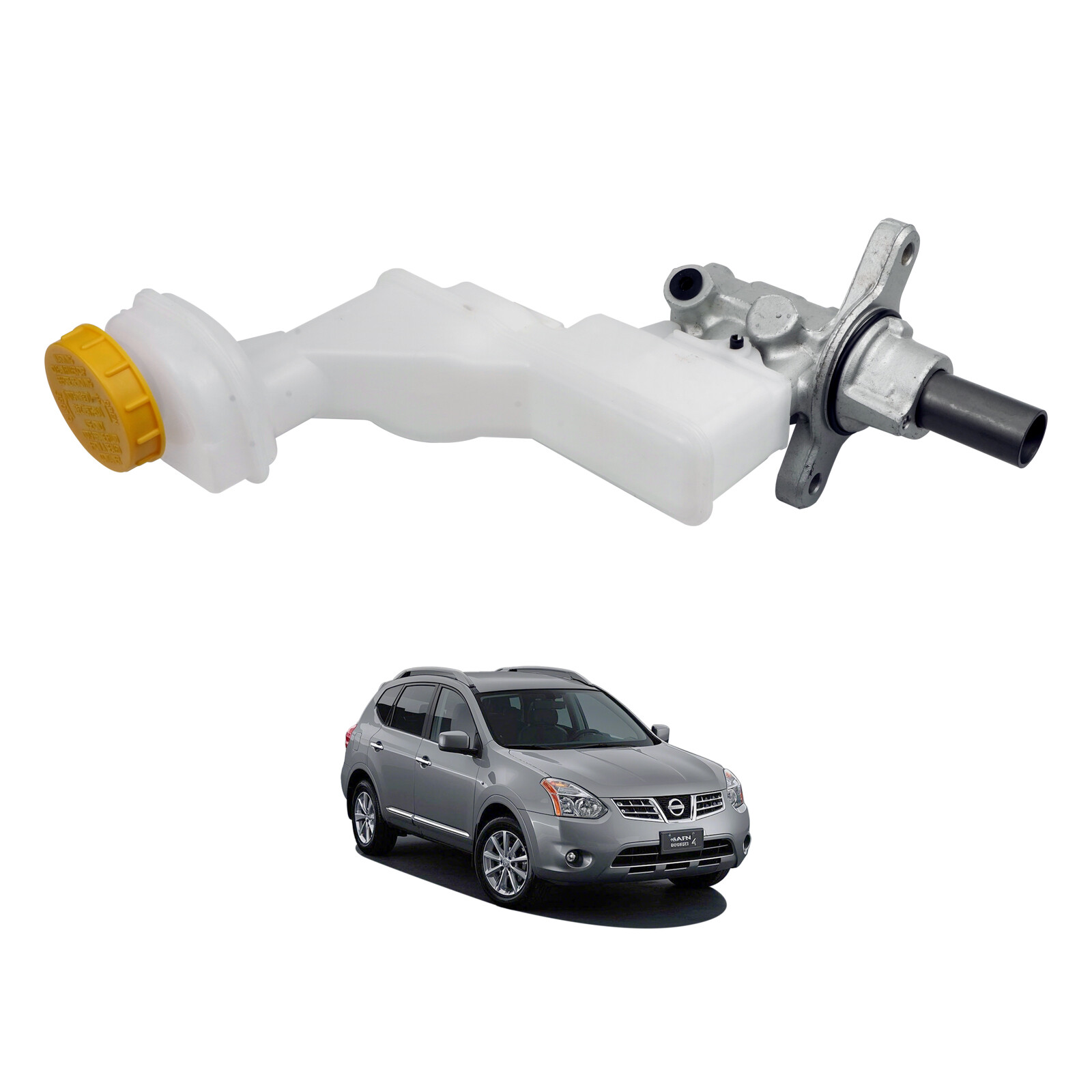 Brake Master Cylinder With Reservoir Assembly For Nissan Rogue 2.5L L4 2008-2015